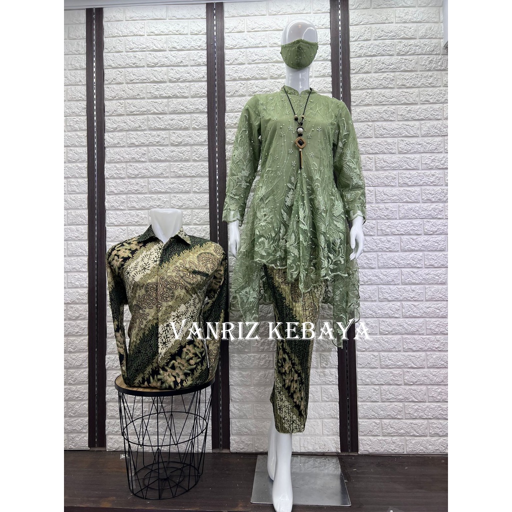 KEBAYA COUPLE KEMEJA BATIK / KEBAYA TUNIK COUPLE / KEBAYA TUNIK MODERN / KEBAYA BUSUI / KEBAYA JUBRAI TILLE / TUNIK TILLE / KEBAYA PESTA /  TUNIK TILLE / KEBAYA WISUDA / KEBAYA TUNIK WANITA / KABAYA TILE KONDANGAN