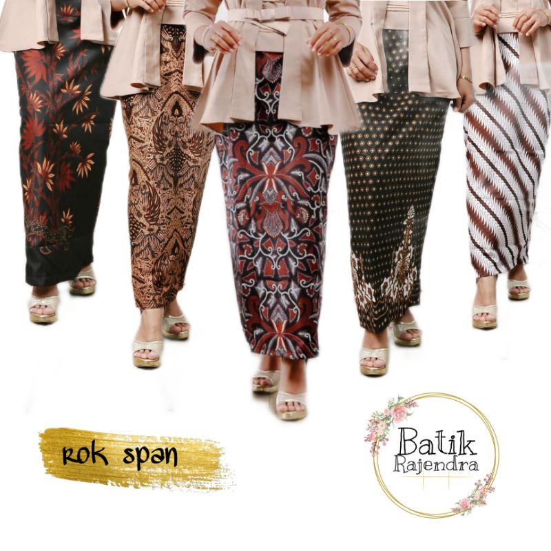 Rok span, rok batik bawahan kebaya//untuk acara kondangan//tunangan//wisuda dari size M-jJUMBO