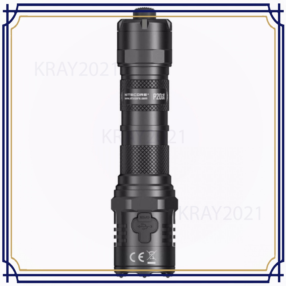 Senter Taktikal LED CREE XP-L2 V6 4000 Lumens - P20iX