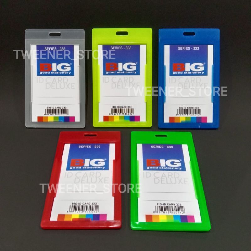 

BIG ID Card 333 Series Colour | Name Tag | Bahan Plastik