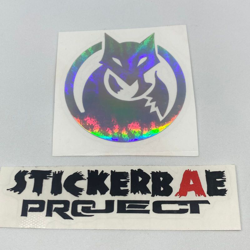 Sticker blackfox logo Cuting stiker reflektive best seller