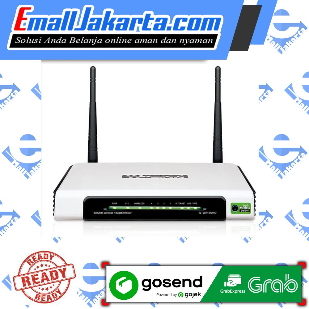 TP-Link 300Mbps Wireless N Gigabit Router TL-WR1042ND