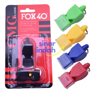 Jual PELUIT WASIT BOLA BASKET VOLI FUTSAL PLUIT FOX 40/80 BONUS LANYARD ...