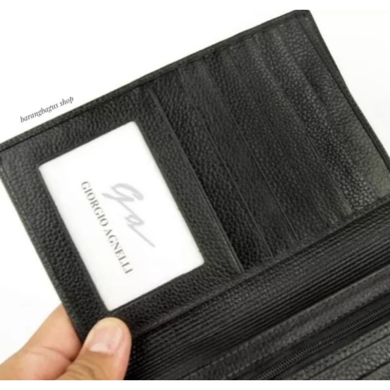 Dompet tempat Paspor passport Kulit asli Original Giorgio Agnelli