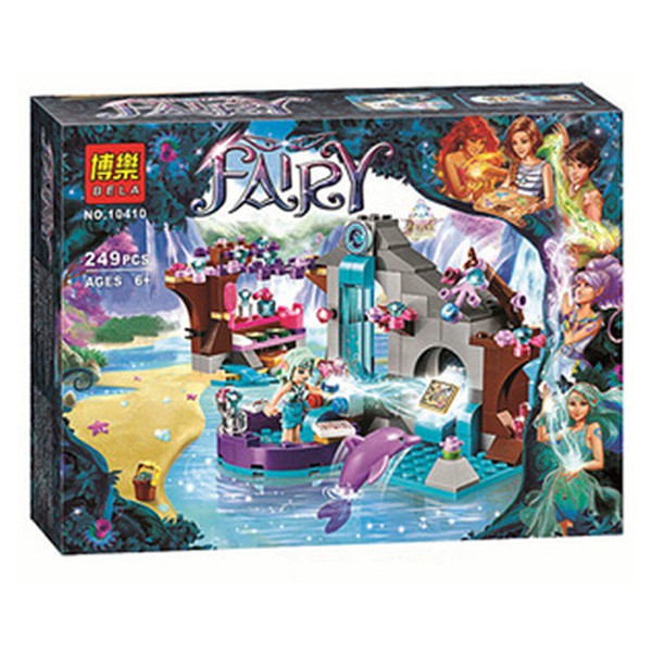 lego brick bela 10410 fairy naida's secret spa 249 pcs