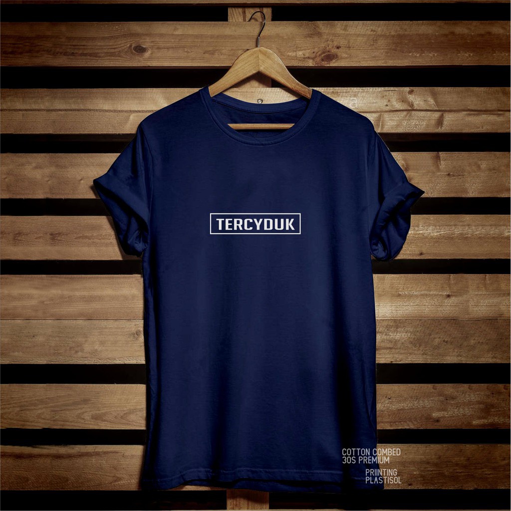 KAOS DISTRO PRIA/WANITA&quot;TERCYDUK&quot;cotton combed 30s