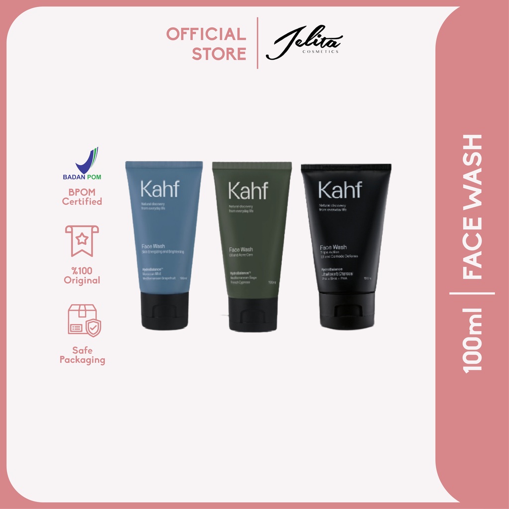 Jelita Cosmetics - Kahf Face Wash