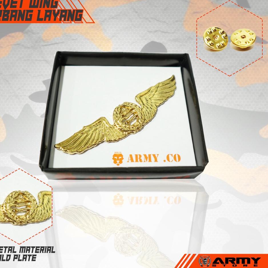 brevet/ wing emblem terbang layang TNI AU 이