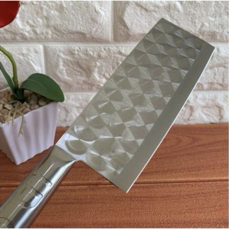 Pisau Golok Parang Stainless Diamond 7,5 inch 29cm Golok Daging Pisau Cincang Dapur