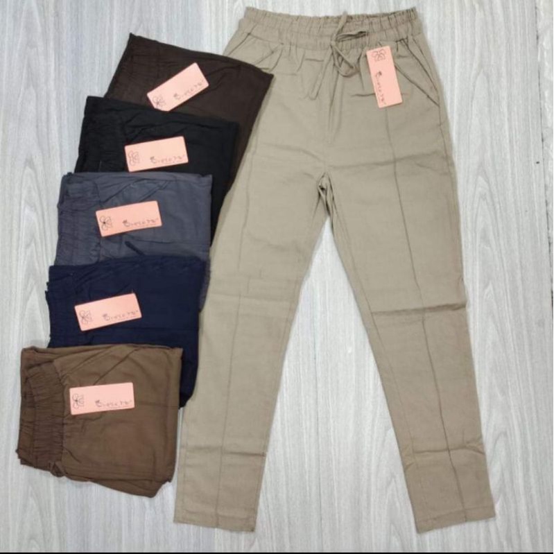 CELANA BY SIMPLE ME ORIGINAL STRETCH BAGGY BISA MUAT UKURAN JUMBO READYSTOCK