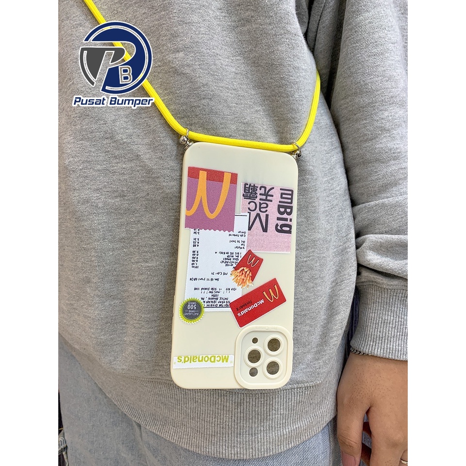 SS306 SOFTCASE SLINGCASE XIAOMI REDMI NOTE 5 6 7 8 9 10 11 PRO POCO X3 M4 PB2220