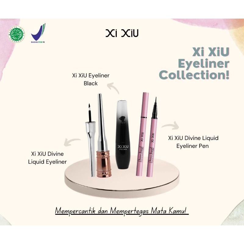 XI XIU Eyeliner |  ❤ jselectiv ❤ Eyeliner XI XIU - ORI✔️BPOM✔️MURAH✔️COD✔️