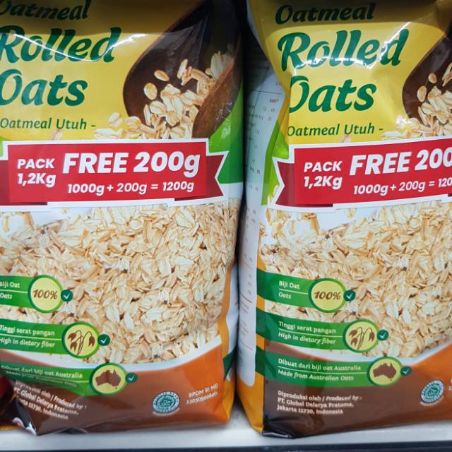 

Oatsy wholegrain rolled oats 1kg