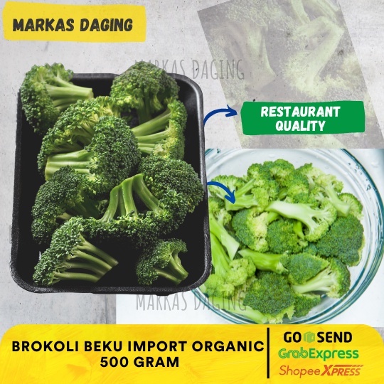 BROKOLI BEKU IMPORT 500gr / Vegetable Broccoli