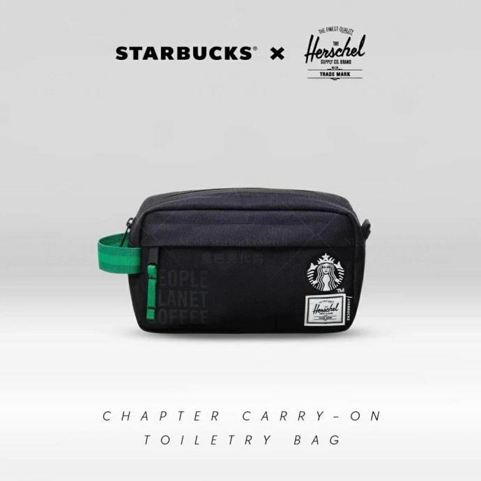 Eklusif Starbucks X Herschel Pouch Bagus