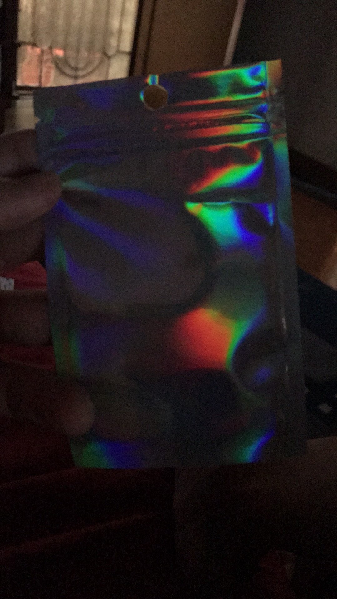 Hologram Ziplock/ziplock Alumunium Foil/pouch Zip Lock Hologram Packing/holographic Ziplock Laser