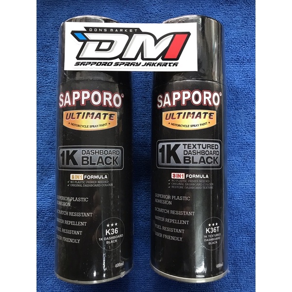 SAPPORO ULTIMATE DASHBOARD BLACK BODY KASAR 400 ML