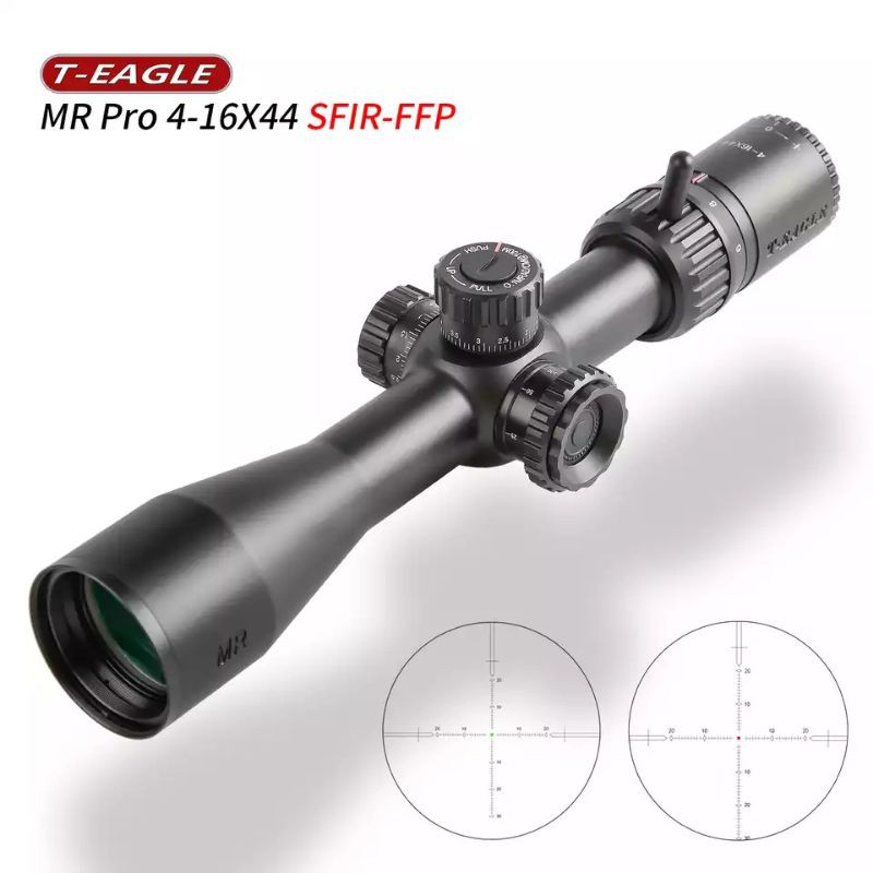 Telescope T-eagle MR Pro 4-16x44 FFP IR Reticle Glass | Teleskop Scope