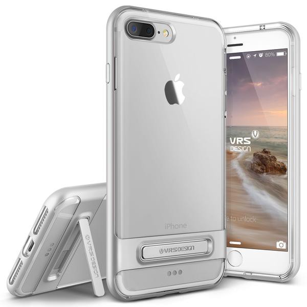DISKON VERUS IPHONE 7 PLUS CRYSTAL BUMPER SERIES - LIGHT SILVER