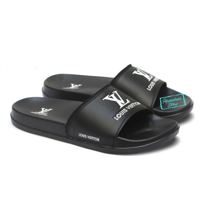 Sandal Slide Pria Wanita Sandal Slop Cowo Cewe Sendal Slop Sendal Slide Unisex-8