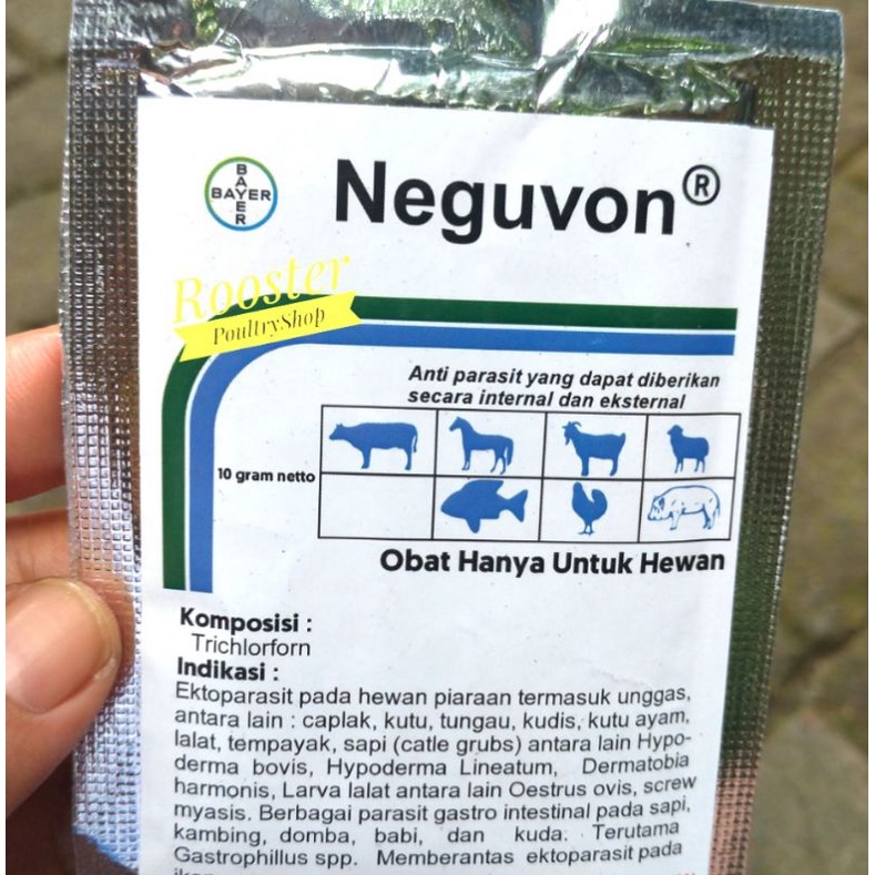 Neguvon Bayer Anti Parasit Pembasmi Serangga