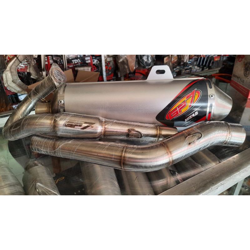 KENALPOT GP7 MAX 4.0  buat WR155 barang asli original GP7