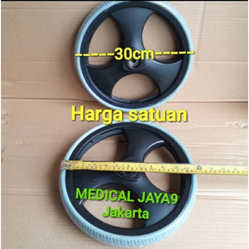 Ban Mati Kursi Roda Belakang Seperpat Roda Kursi Roda
