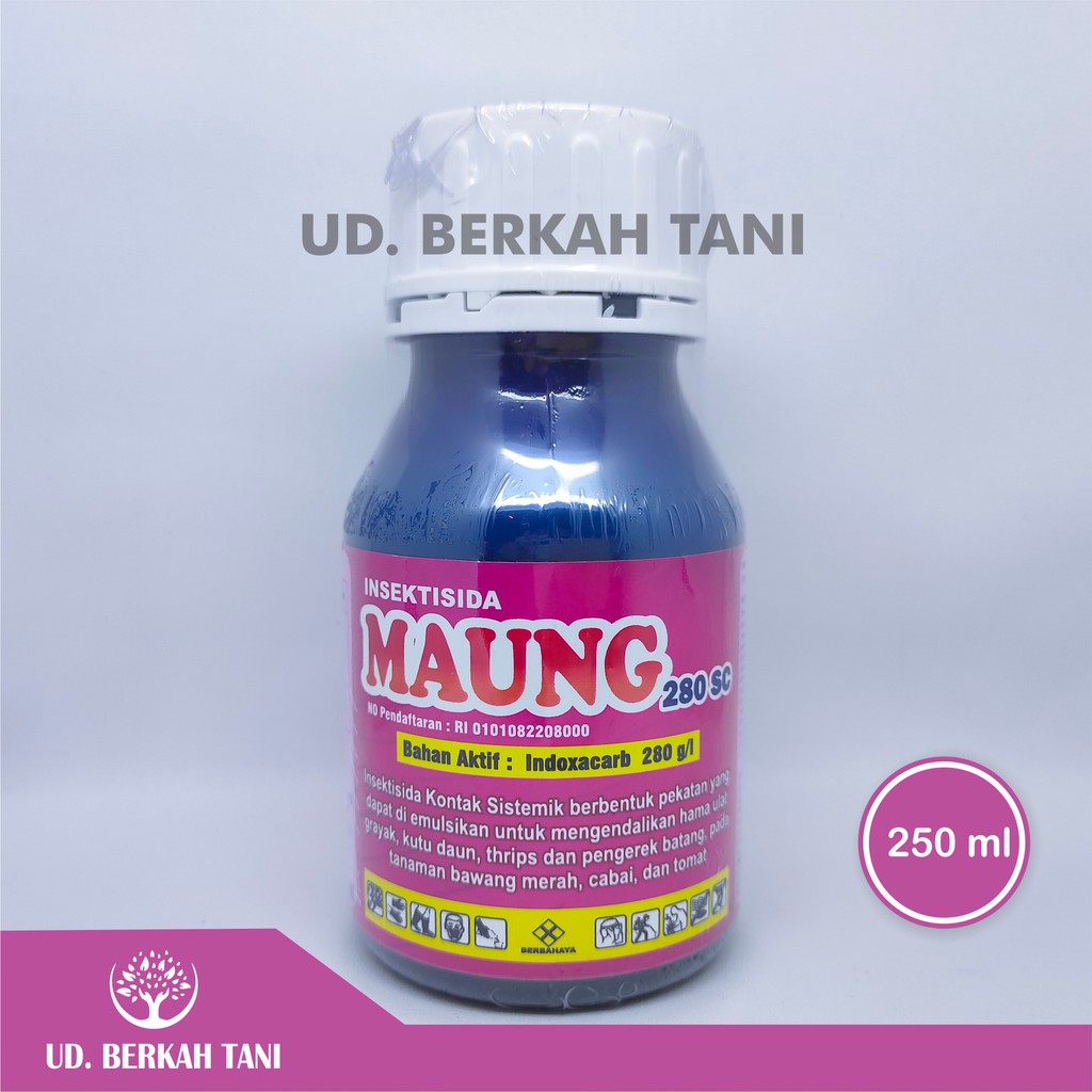 INSEKTISIDA MAUNG 250 ML INDOXACARB 280 G/L