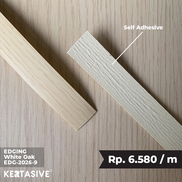 WHITE OAK X 10 METER - PVC INTERIOR EDGING KERTASIVE