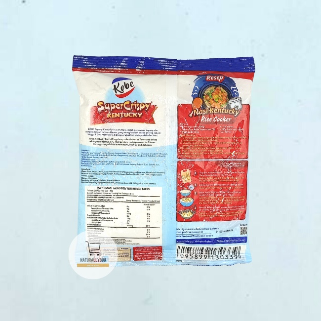 Kobe Super Crispy Tepung Goreng isi 250gr