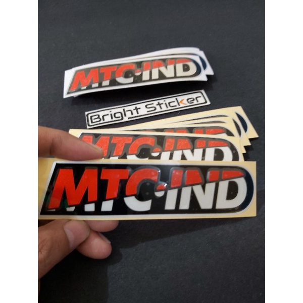 STICKER MATIC INDODONESIA MTC.IND CUTTING