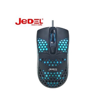 Mouse gaming jedel wired usb 2.0 optical 2000dpi 4d led for pc laptop cp-77 cp77