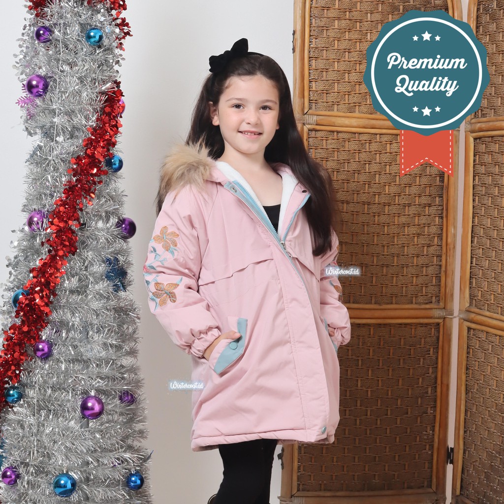 Winter coat girls kids jacket jaket musim dingin anak perempuan cewek import Felice hangat tebal