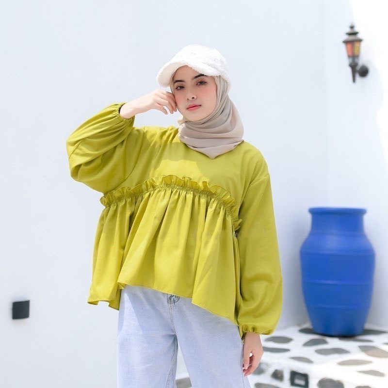 RX Fashion - Milly Blouse / Blouse Atasan Wanita Terbaru - NN