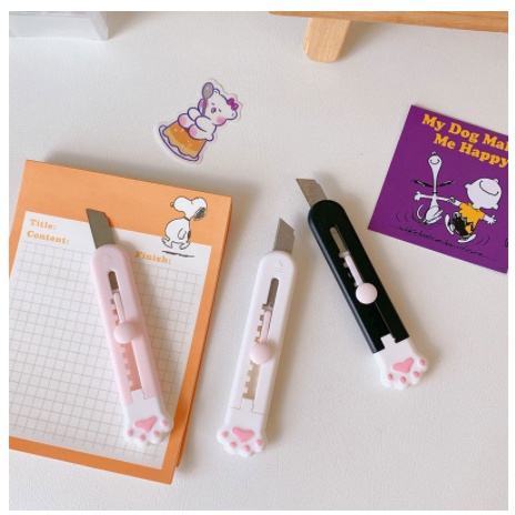 

TERMURAH (COD) Mini Cutter Cloud Shape Cutter Kecil for School and Art Safety Cutter G