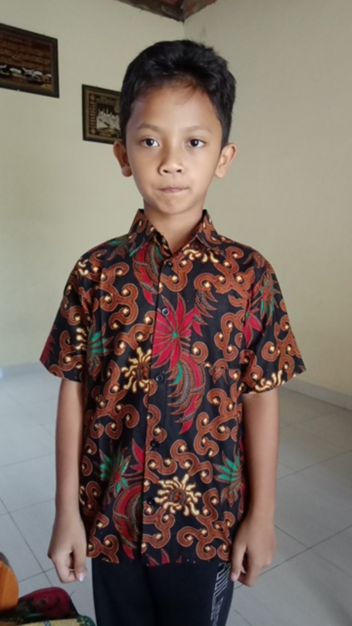 Baju Batik Anak Usia 3 Sd 10 Th