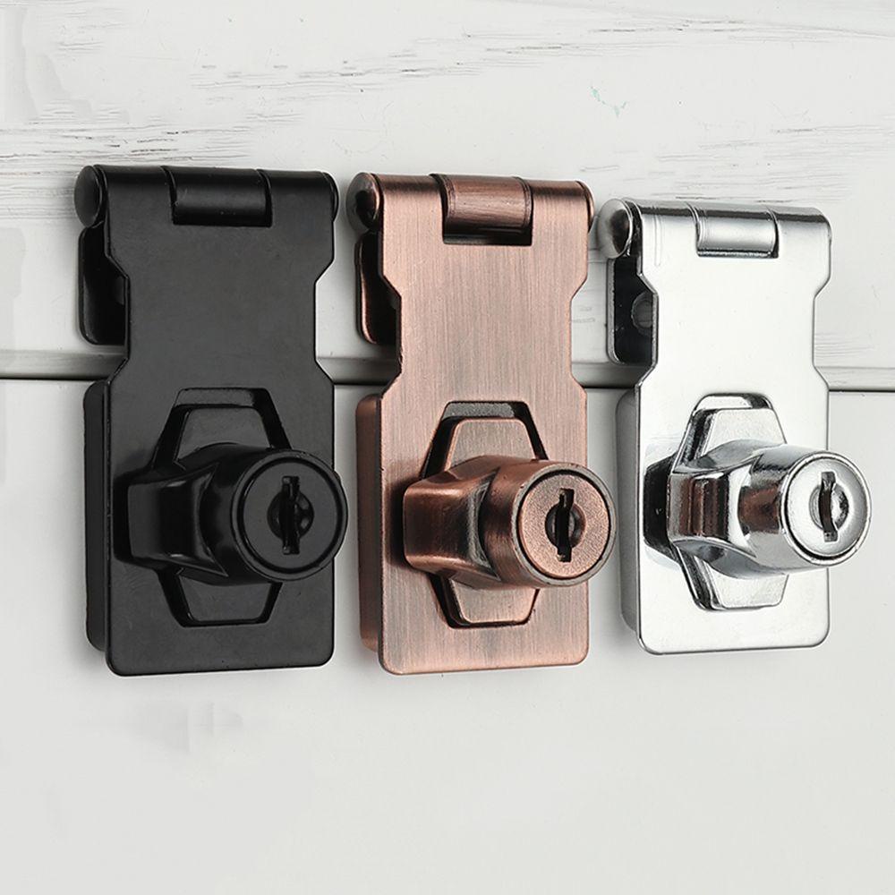 Top Keyed Hasp Lock Buckle Lemari Kabinet Bebas Pukulan Pencuri