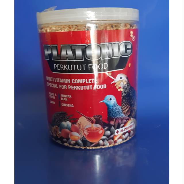 Platonic perkutut /makanan burung perkutut / pakan burung / multivitamin perkutut