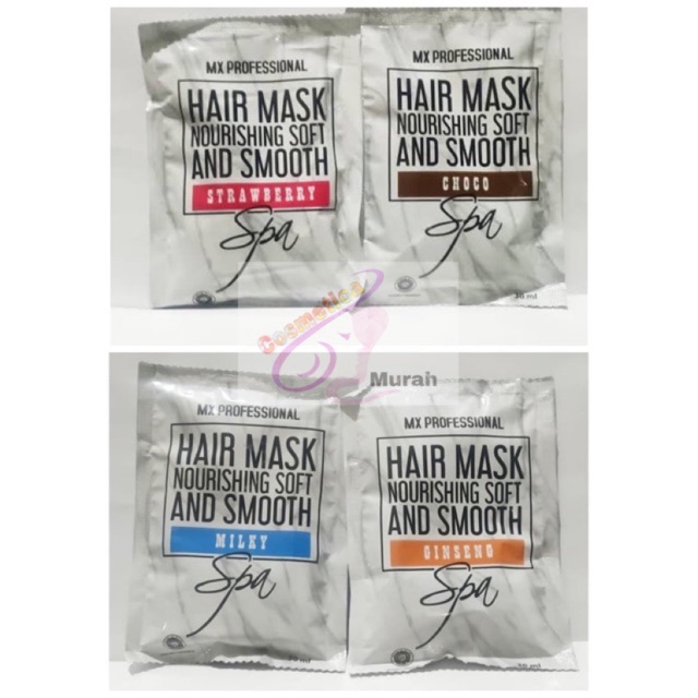 kemasan sachet - Mx hair mask proffesional / masker rambut mx original