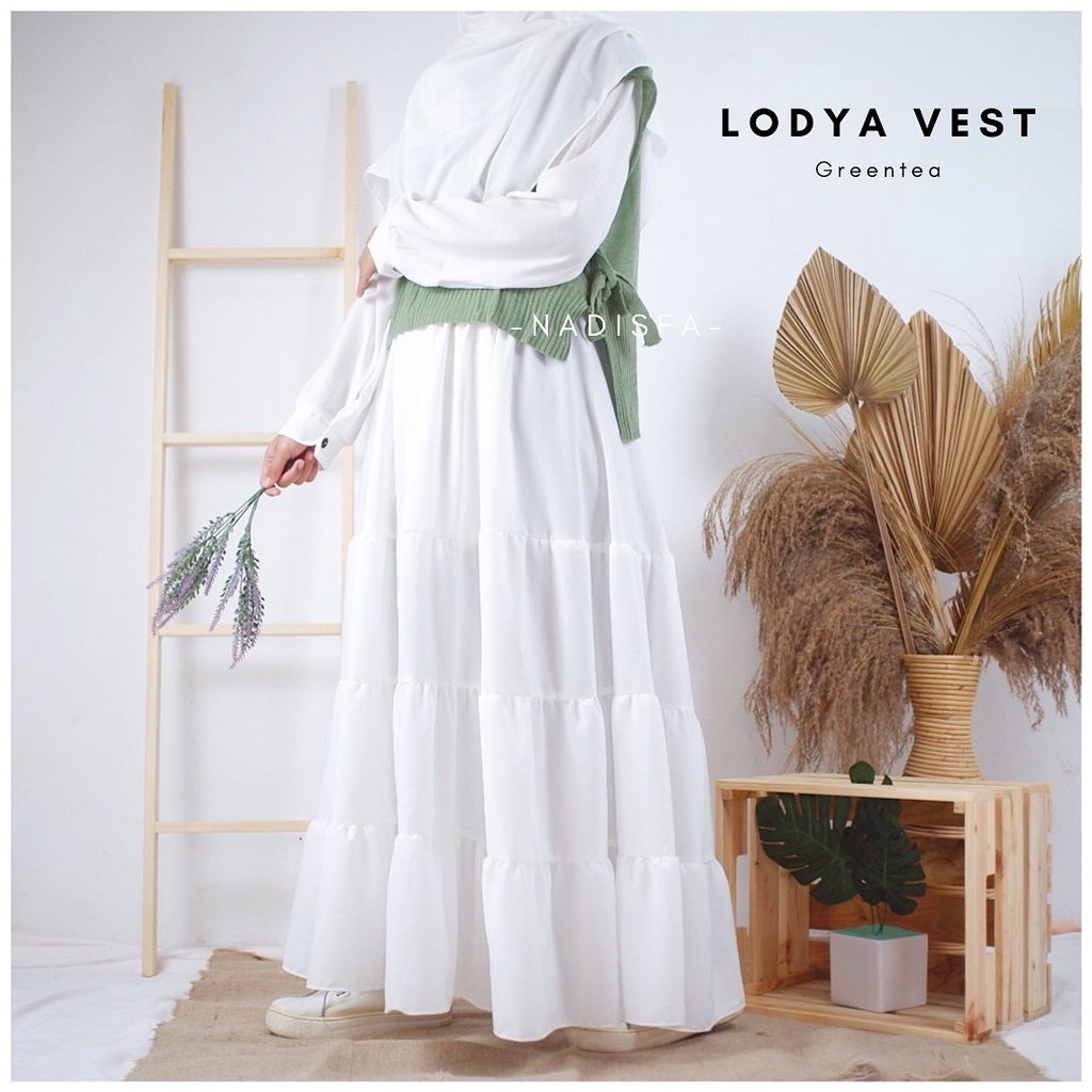 LODYA VEST RAJUT POLOS