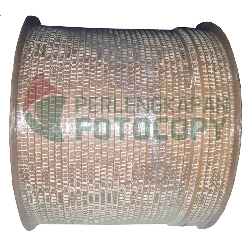

Spiral Kawat/ Ring kawat jilid, Wire 3:1 - 9/16 Spool / Roll Gulungan