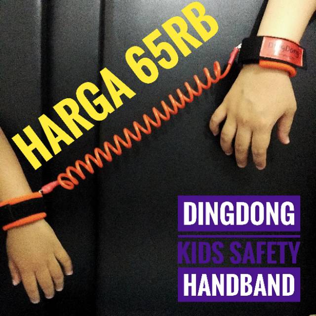 Dingdong kids kid safety handband harness / tali gandengan pengaman anak