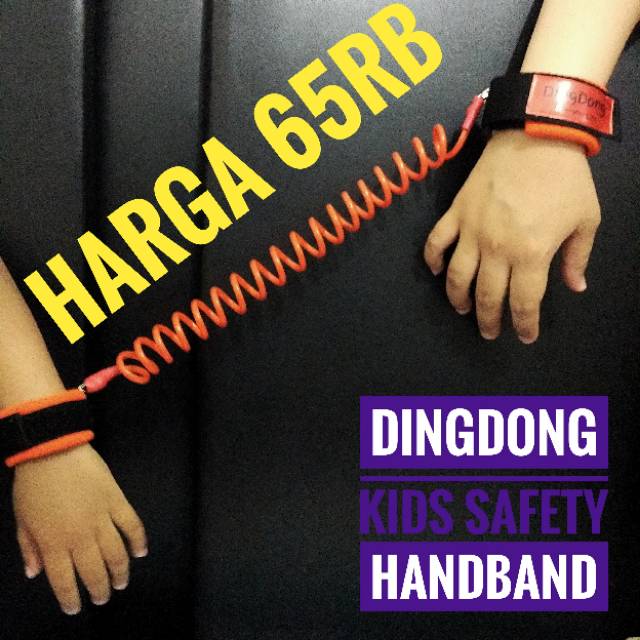 Dingdong kids kid safety handband harness / tali gandengan pengaman anak