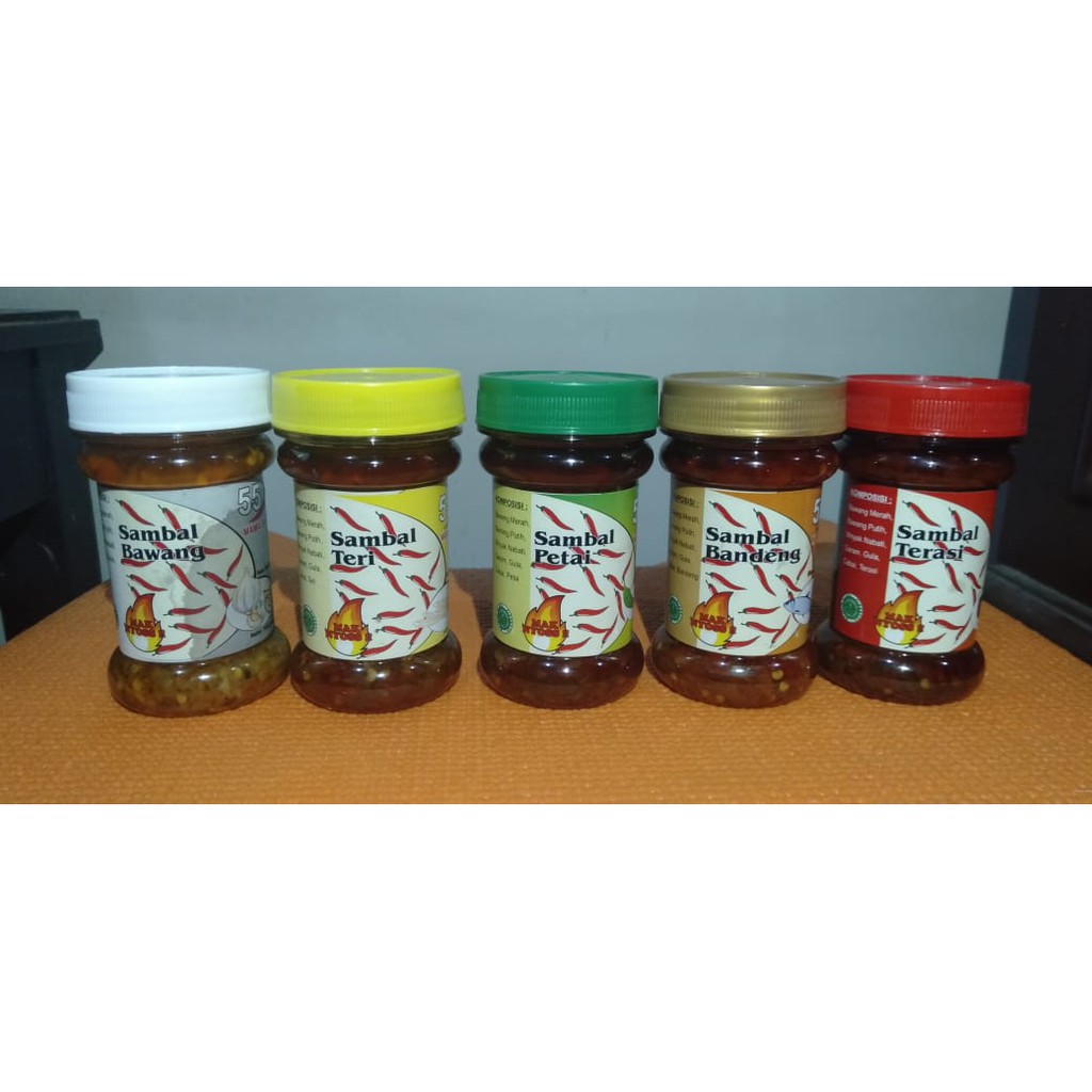 

Sambal Homemade (Teri, Bawang, Petai, Terasi, dll)