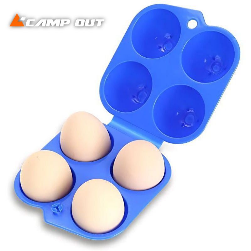 Egg tray - tempat telor - tempat penyimpanan telur - egg case - tempat telur camping portable