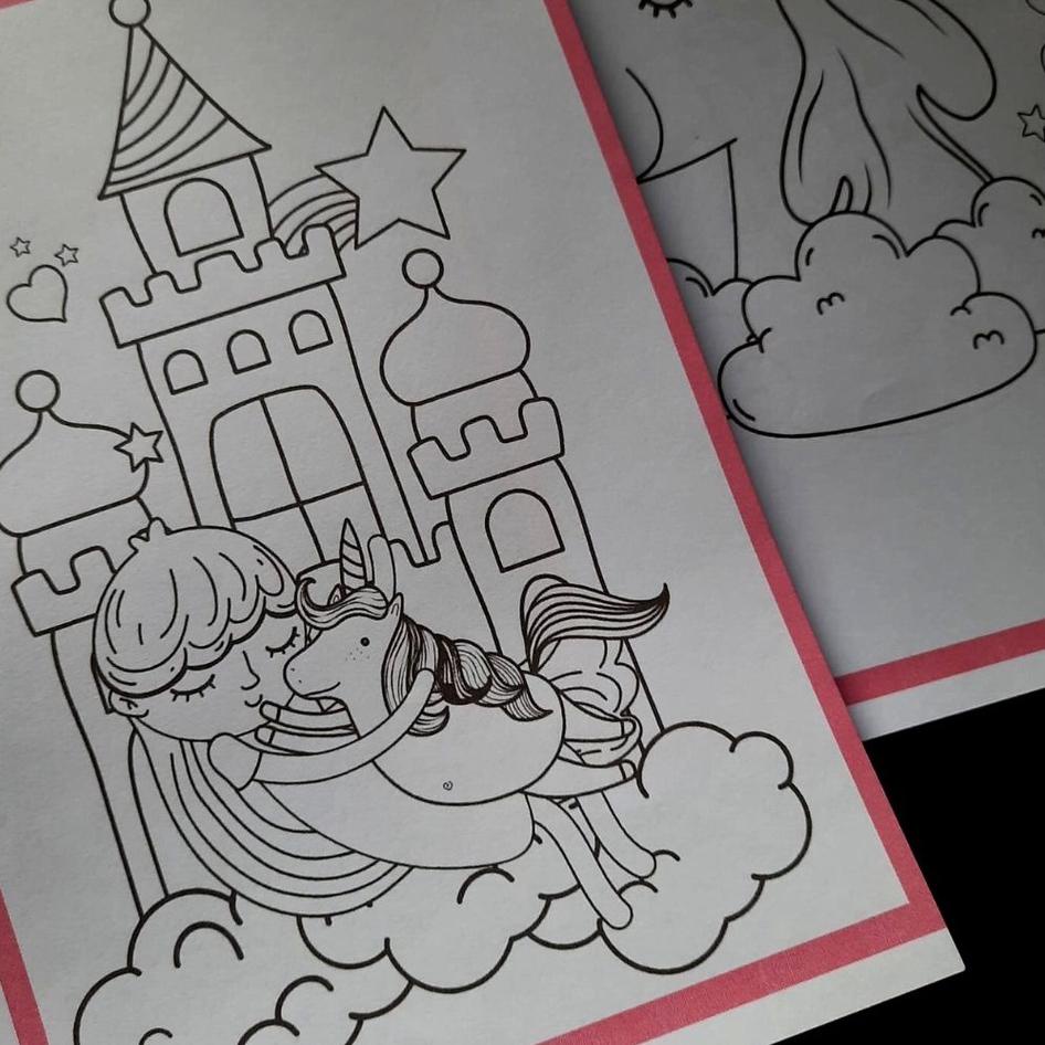 

[_011] Buku Mewarnai Anak 2 3 4 5 6 Tahun Paud TK Kertas Mewarnai Anak Perempuan Laki Laki Coloring