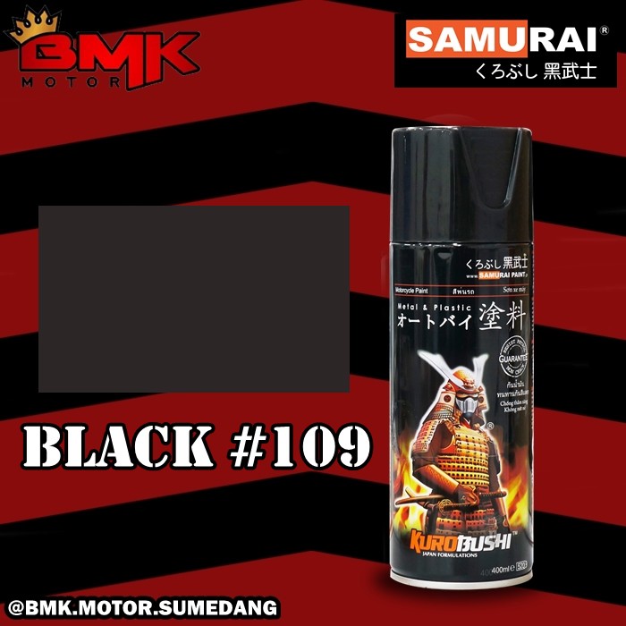 SAMURAI PAINT BLACK #109