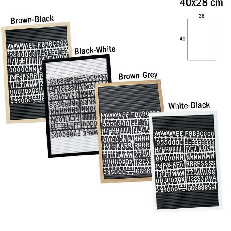 

JNB LETTER BOARD BABY INCLUDE HURUF 40x28CM / PAPAN NAMA BAYI BESERTA HURUF 40x28CM / PAPAN KEKINIAN 40x28CM / MESSAGE BOARD➬☮ (Sale)Harga murah ➬