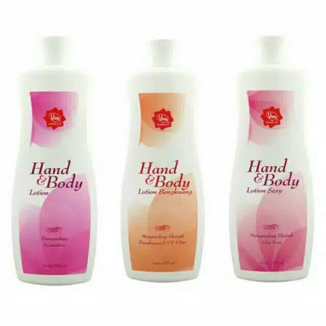 Hand and Body Lotion Viva Original Bengkuang Sexy Aloe Vera 550 ml