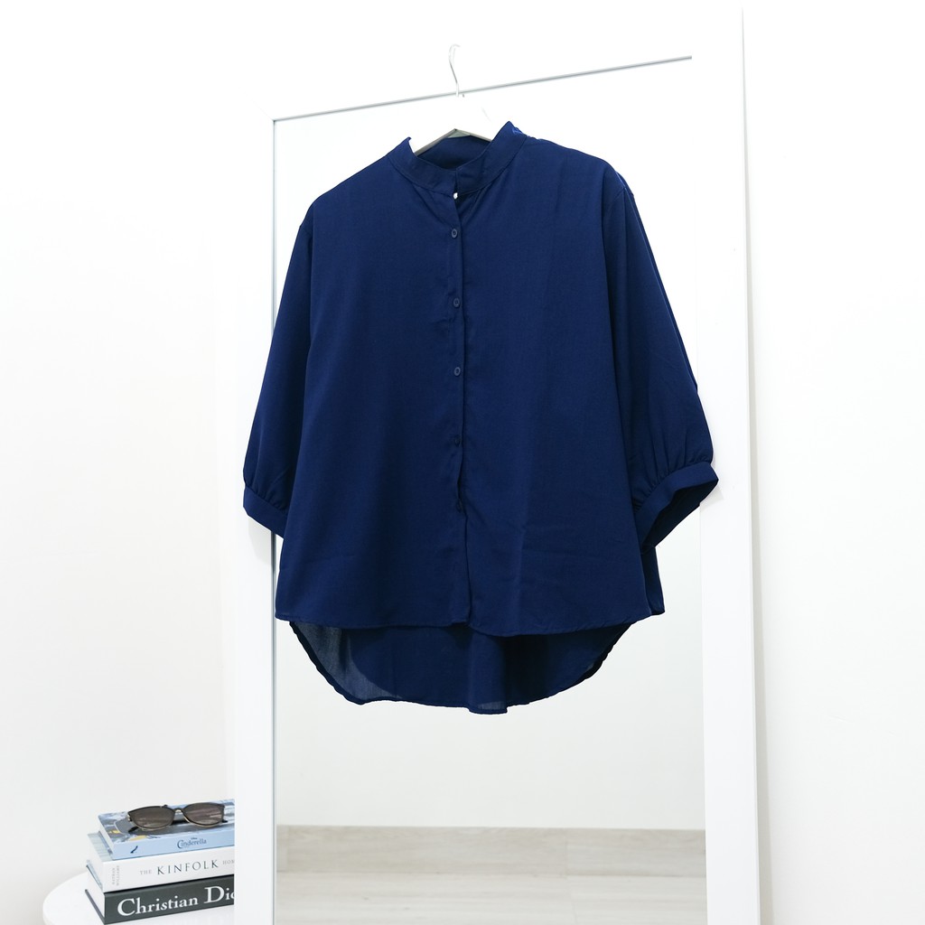 ZEVLIN SHIRT-Navy